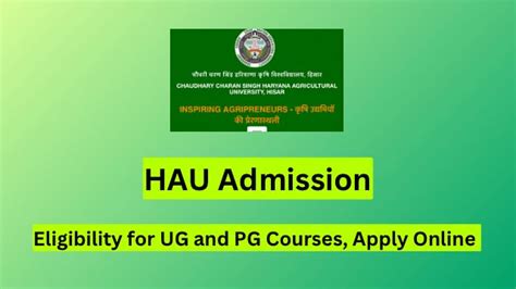 admission hau|Online Application .